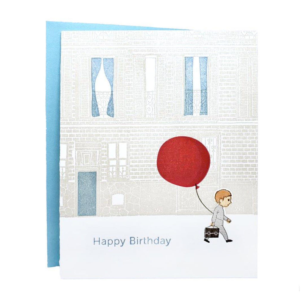 Card* - Birthday - Red Balloon Happy Birthday by Ilee Papergoods