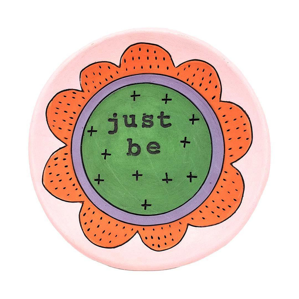 Ring Dish - 5in - Just Be (Assorted Colors) by Leslie Jenner Handmade