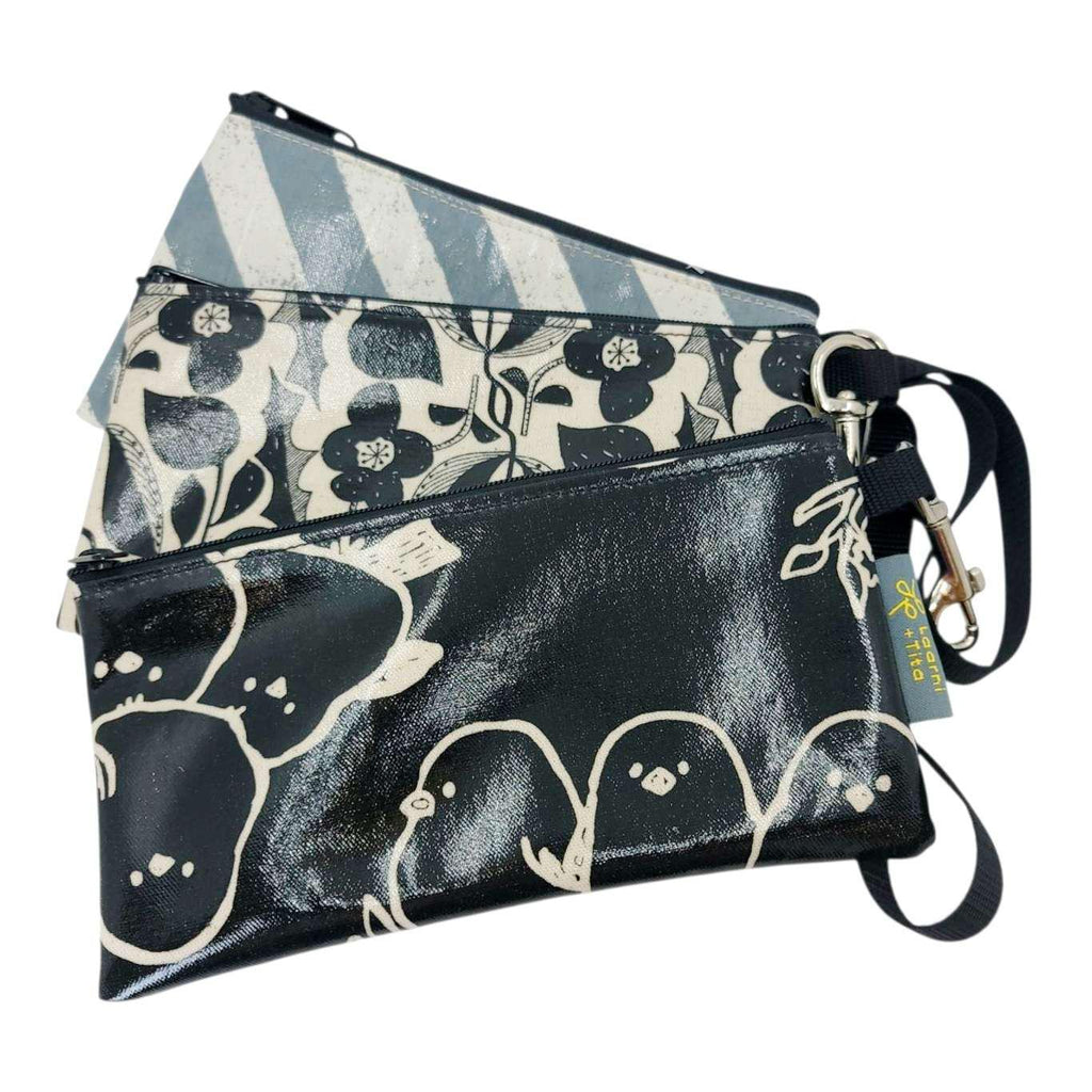 Wristlet - Small (Assorted Monochrome) by Laarni and Tita