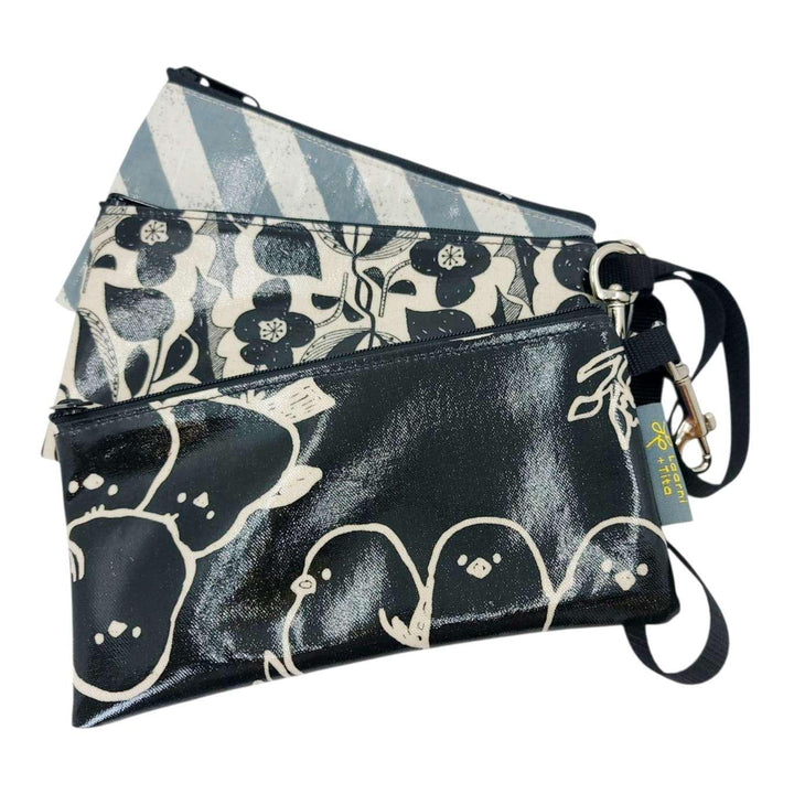 Wristlet - Small (Assorted Monochrome) by Laarni and Tita