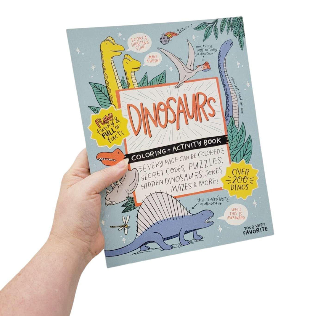 Book - Coloring and Activities (Dinosaurs) by Your Very Favorite