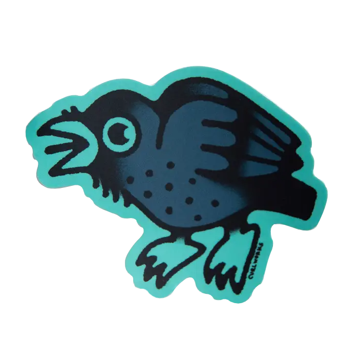 Sticker - Crow by Curlworks