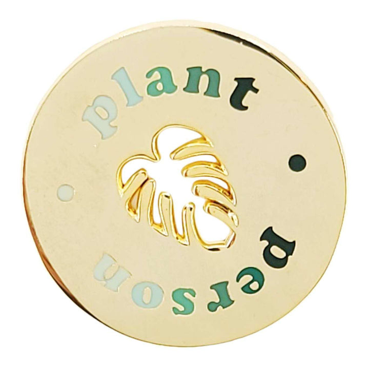 Enamel Pin - Plant Person by Hemleva