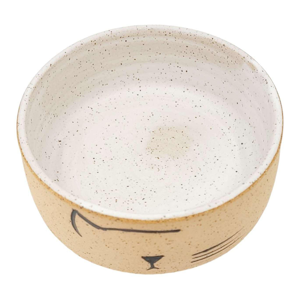 Pet Bowl - Mod Cat (Ceramic) by Hands On Ceramics