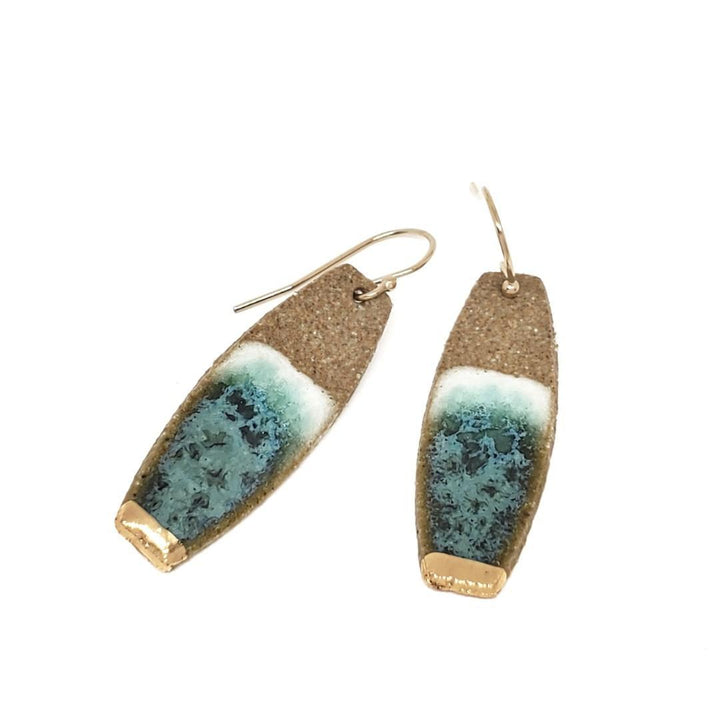 Earrings - Drops - Kailua Board (Last Ones!) by Almeda Jewelry