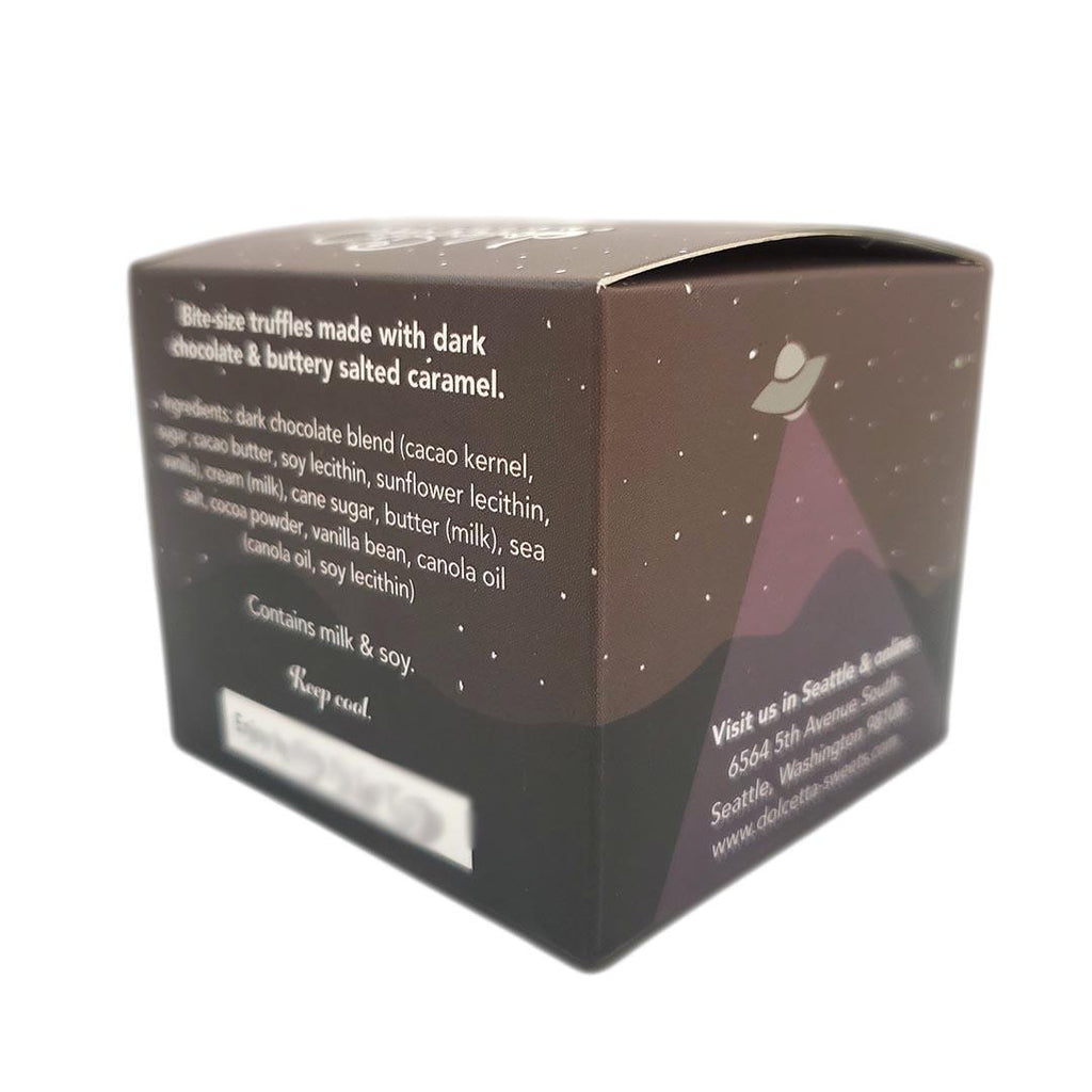 Truffles - Salty Caramel Dark Chocolate by Dolcetta Artisan Sweets