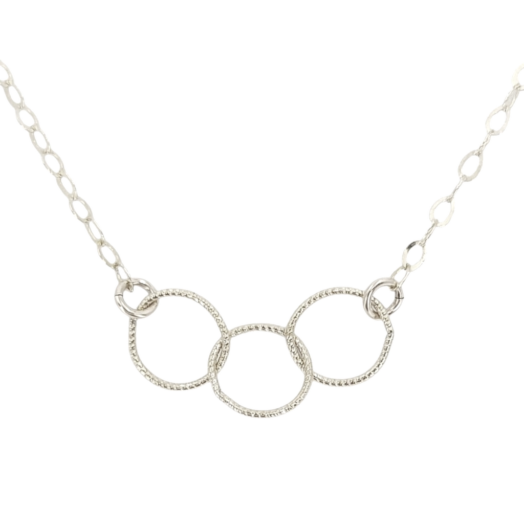 Necklace - Trio (Sterling Silver) by Foamy Wader