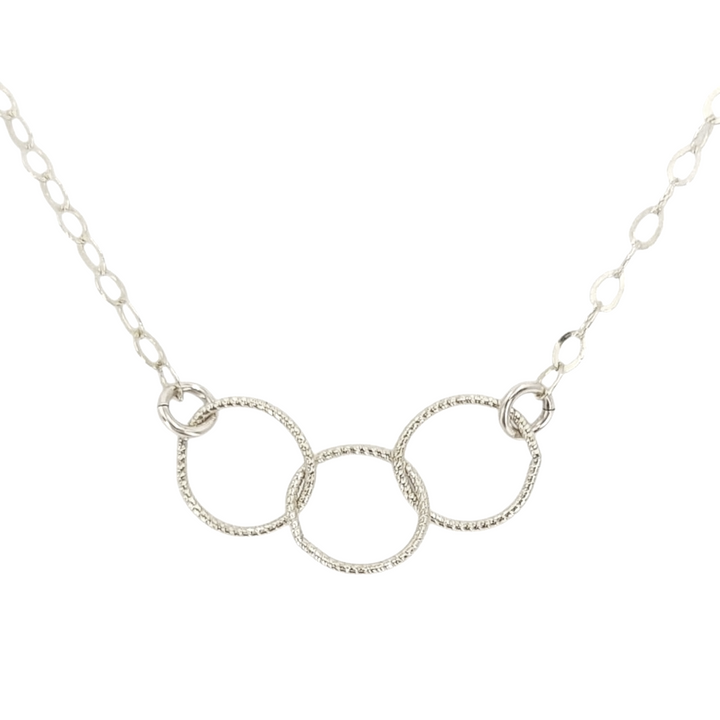 Necklace - Trio (Sterling Silver) by Foamy Wader