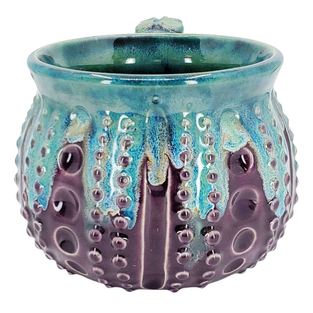 Mug - Octopus (Purple and Turquoise) by Beach Baby Ceramics