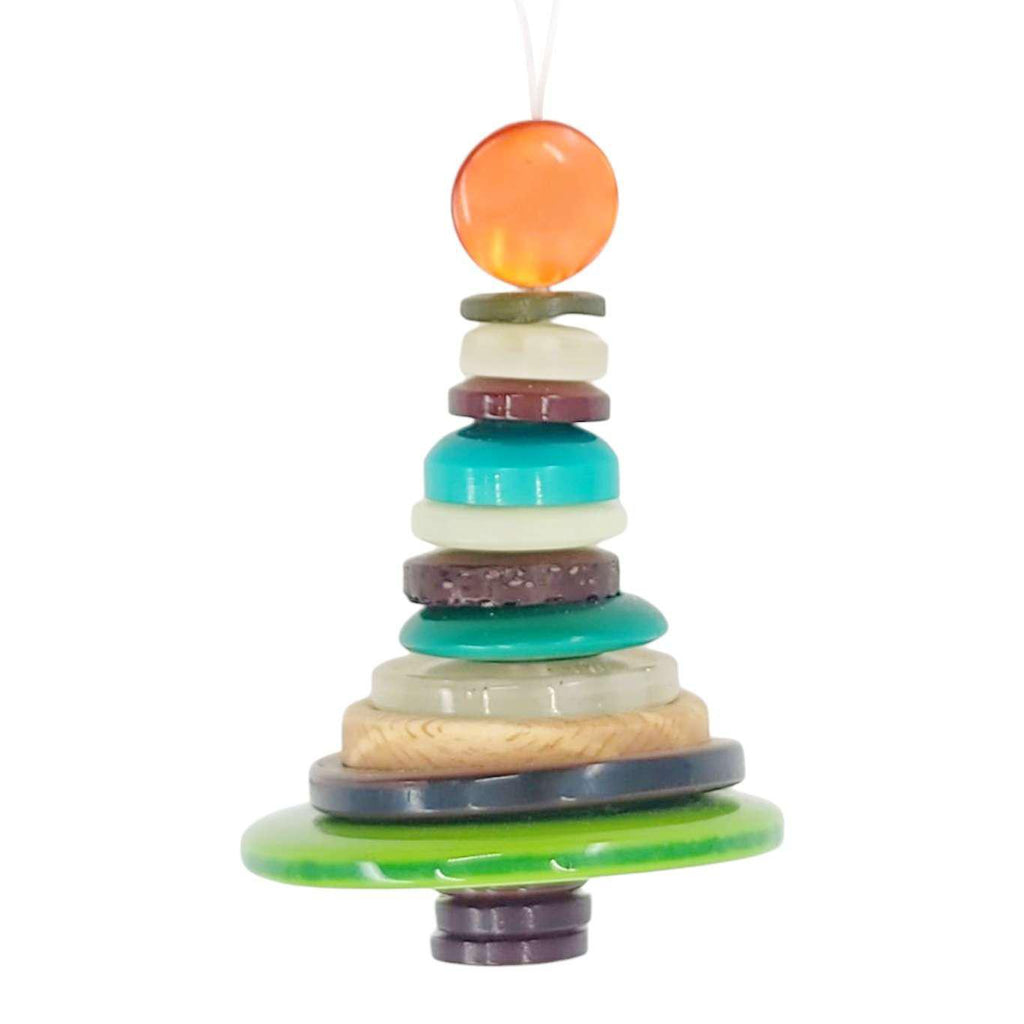 Ornament - Button Tree (Assorted) by XV Studios