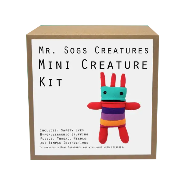 DIY Kit - Mini Creature (Assorted Colors) by Mr. Sogs