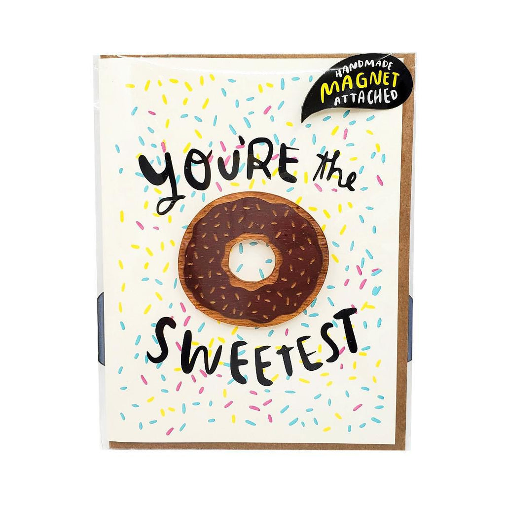 Magnet Card - Sweetest Donut by SnowMade