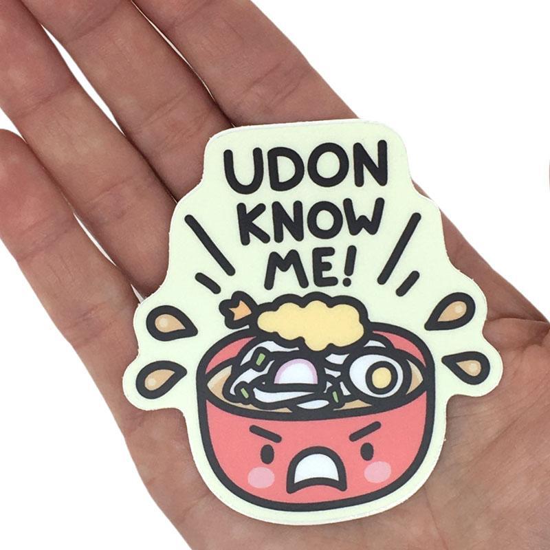 Vinyl Stickers - UDON Know Me by Mis0 Happy