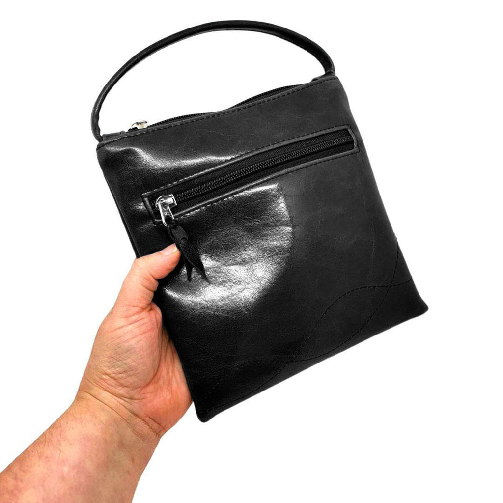 Bag - Cha Cha Tall Adjustable Small Cross Body (Black) by Crystalyn Kae