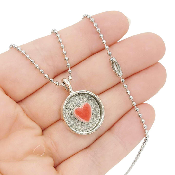 Necklace - Sweet Heart Pendant (Small) by XV Studios