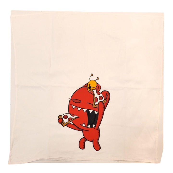 Tea Towel - Pizza Pals by Everyday Balloons Print Shop
