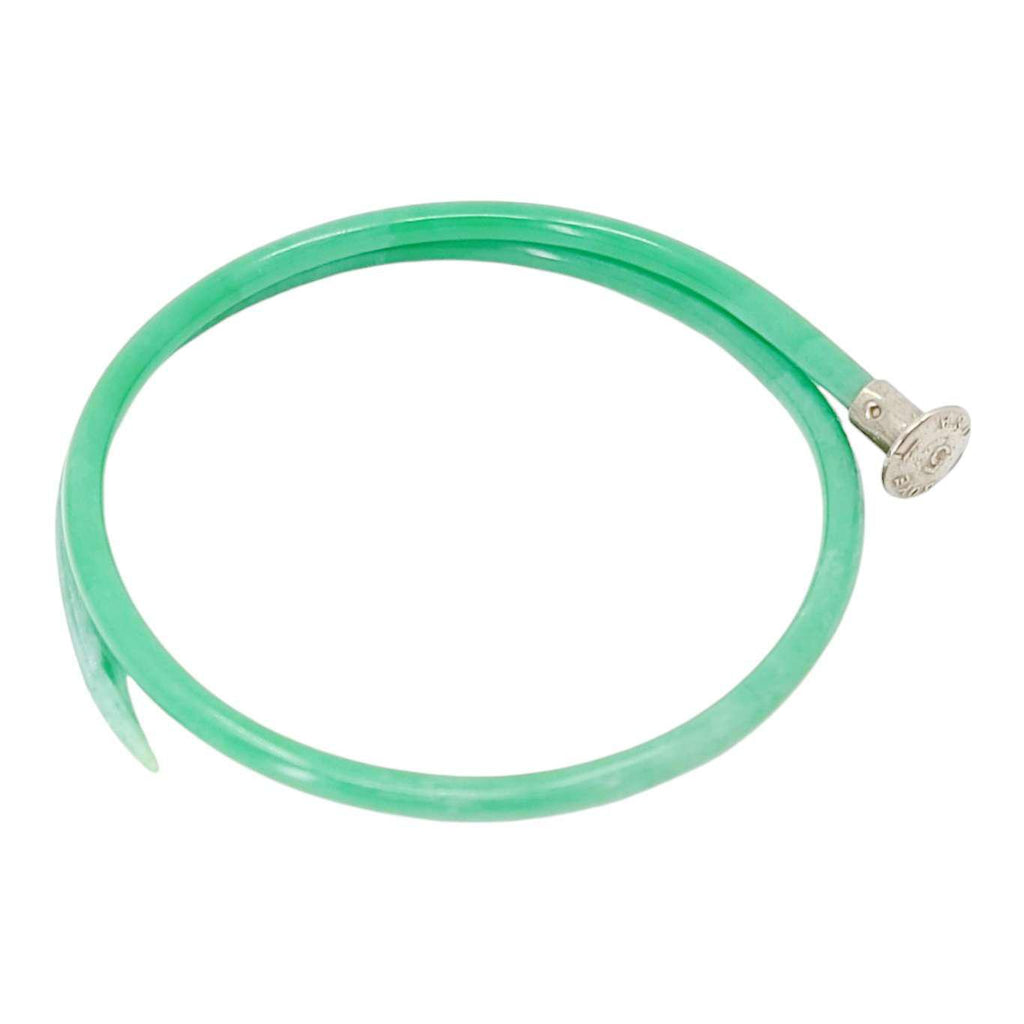 Bracelet - Vintage Knitting Needle (Green) by Crafty Earth Monkey