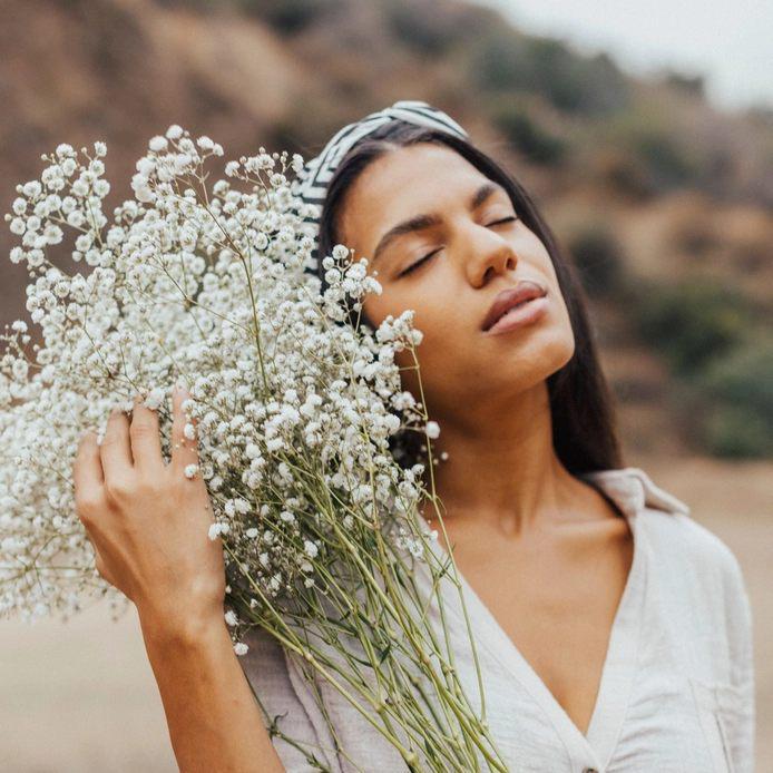 Bandana - Sammie B (Black White Stripe) by Handker Bandanas