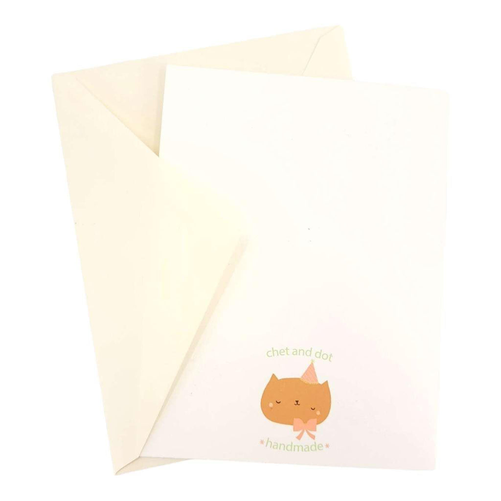 Card -  Birthday - Kitty's Princess Cake Birthday by Chet and Dot