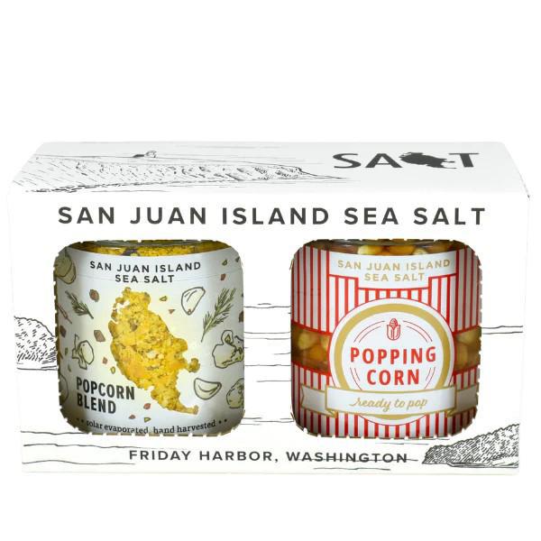 Gift Set - Movie Night Popcorn by San Juan Island Sea Salt