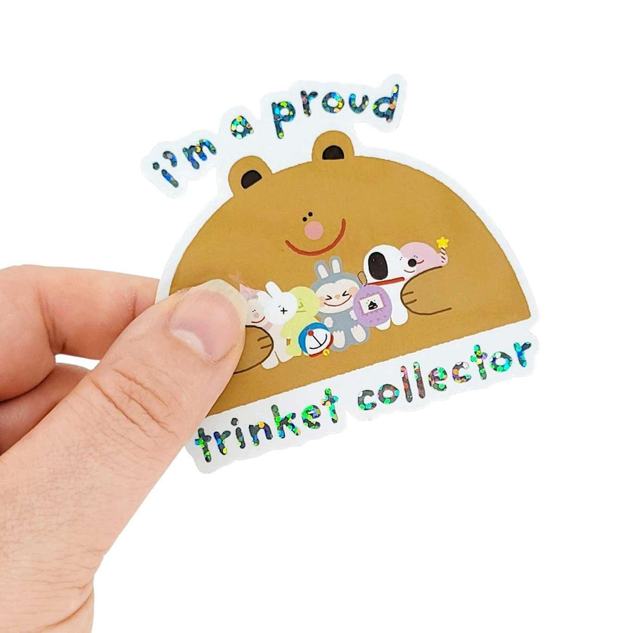 Sticker - Trinket Collector Glitter by Rolly Poly Studios, image 2 of 2