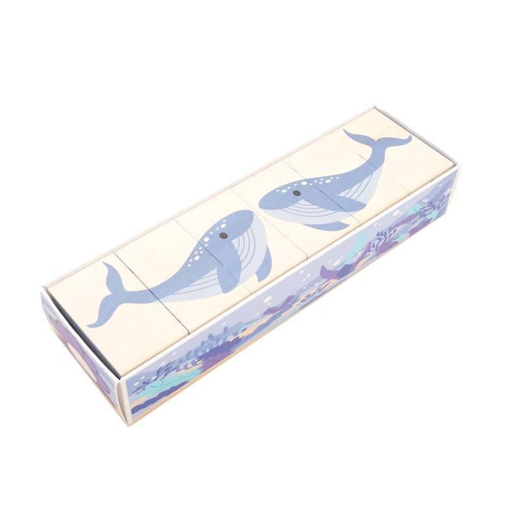 Blocks - Ocean Environments (Set of 6) by Uncle Goose