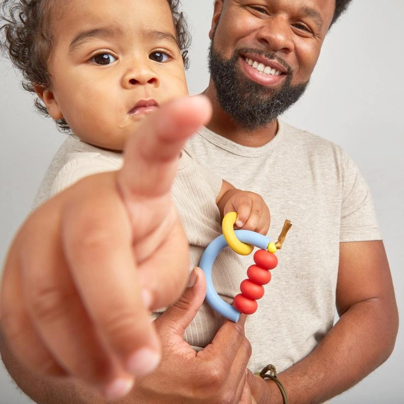 Teether - Arch Ring (Primary Colors) by January Moon