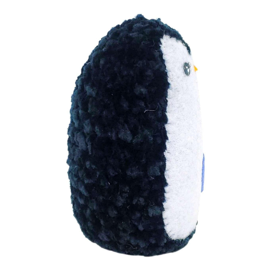 Plush Toy - Small Penguin (Black with Purple Heart) by Moyo Workshop, image 5 of 6