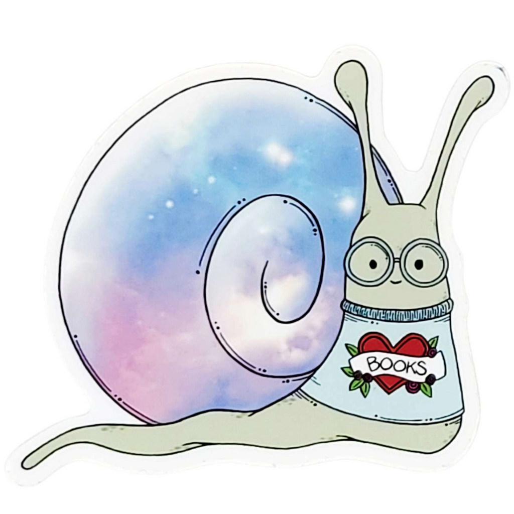 Sticker - Book Snail by World of Whimm