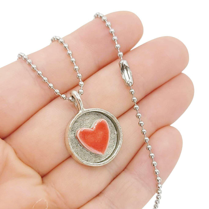 Necklace - Sweet Heart Pendant (Large) by XV Studios