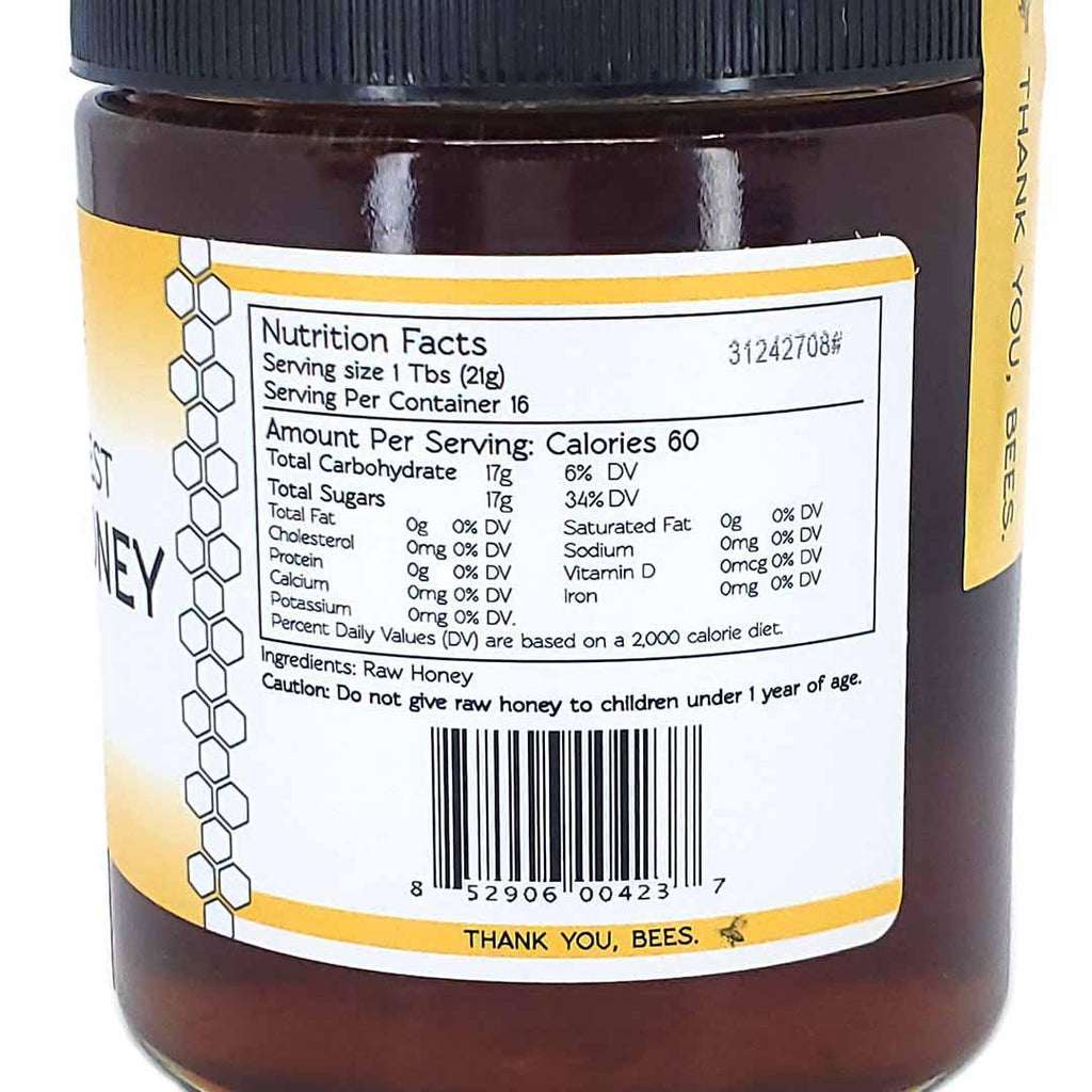 Honey - Raw Pacific Northwest Wildflower (12oz) by Mickelberry Gardens