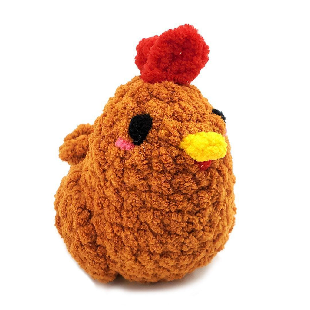 Plush Toy - Lil’ Hen (Rust) by Crittercrafts