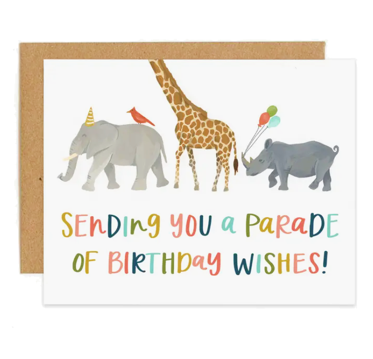 Card - Birthday - Parade of Wishes by 1Canoe2