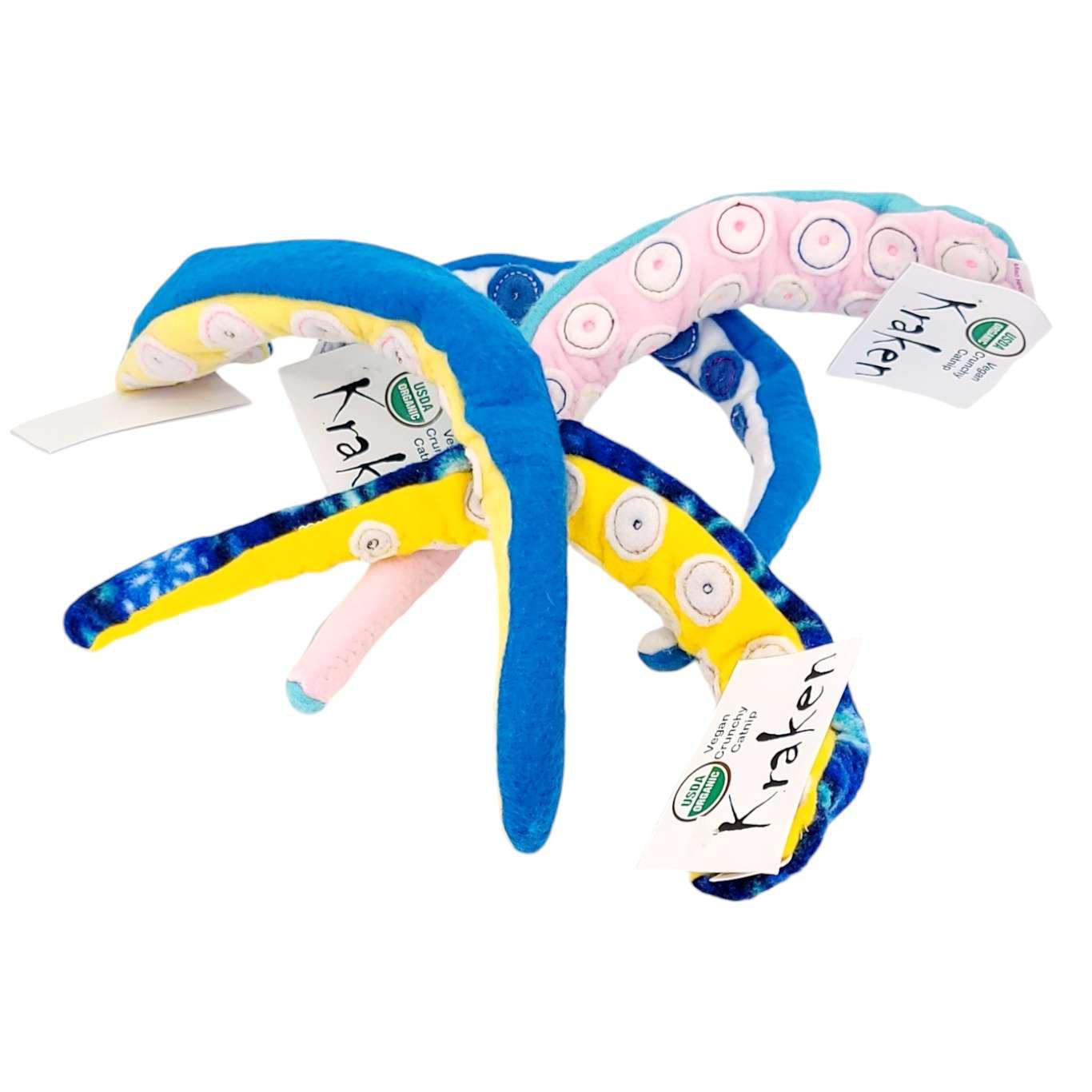 Cat Toy - Kraken Tentacle (Assorted Colors) by Miso Handmade – The