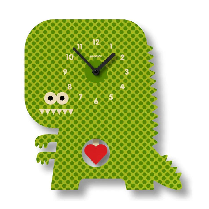 Wood Clock - Clockzilla Pendulum by Popclox