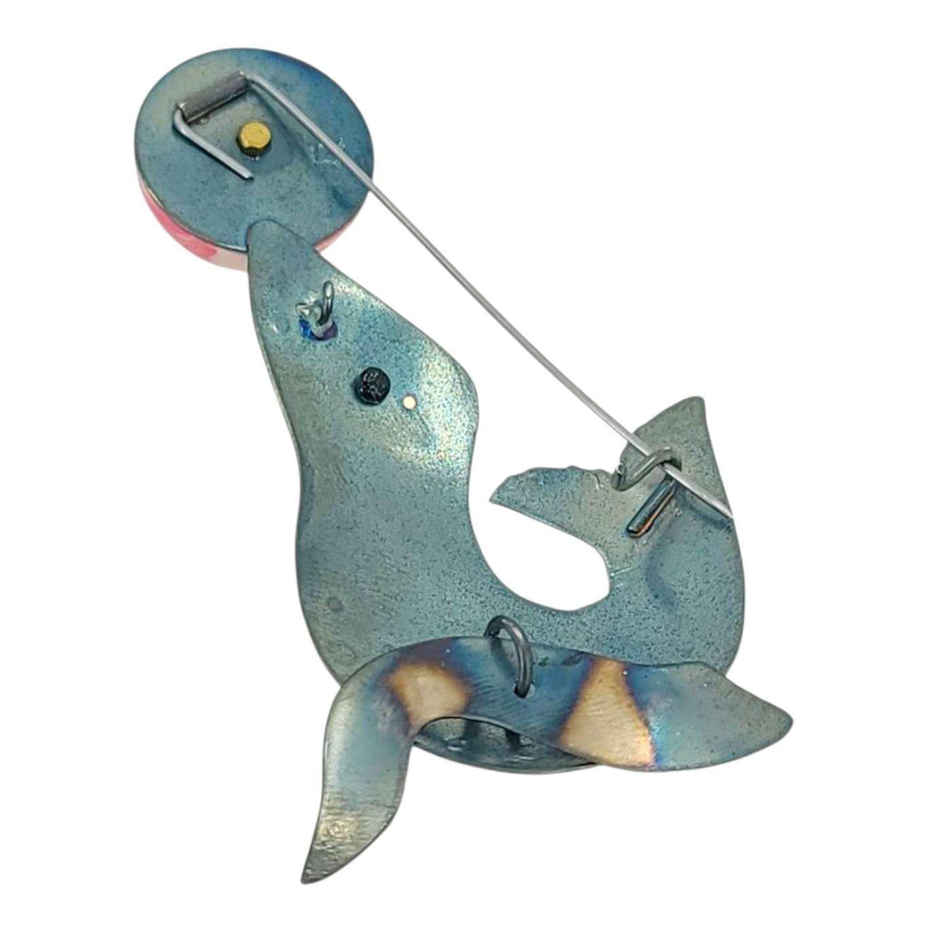 Pin - Balancing Act Seal by Chickenscratch