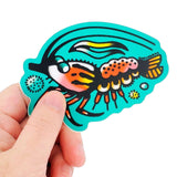 Sticker - Shrimp by Curlworks, image 2 of 2