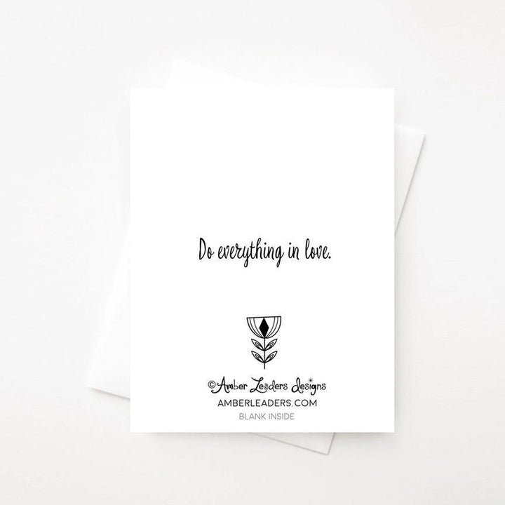 Card - All Occasion - Thinking of You Bouquet by Amber Leaders Designs