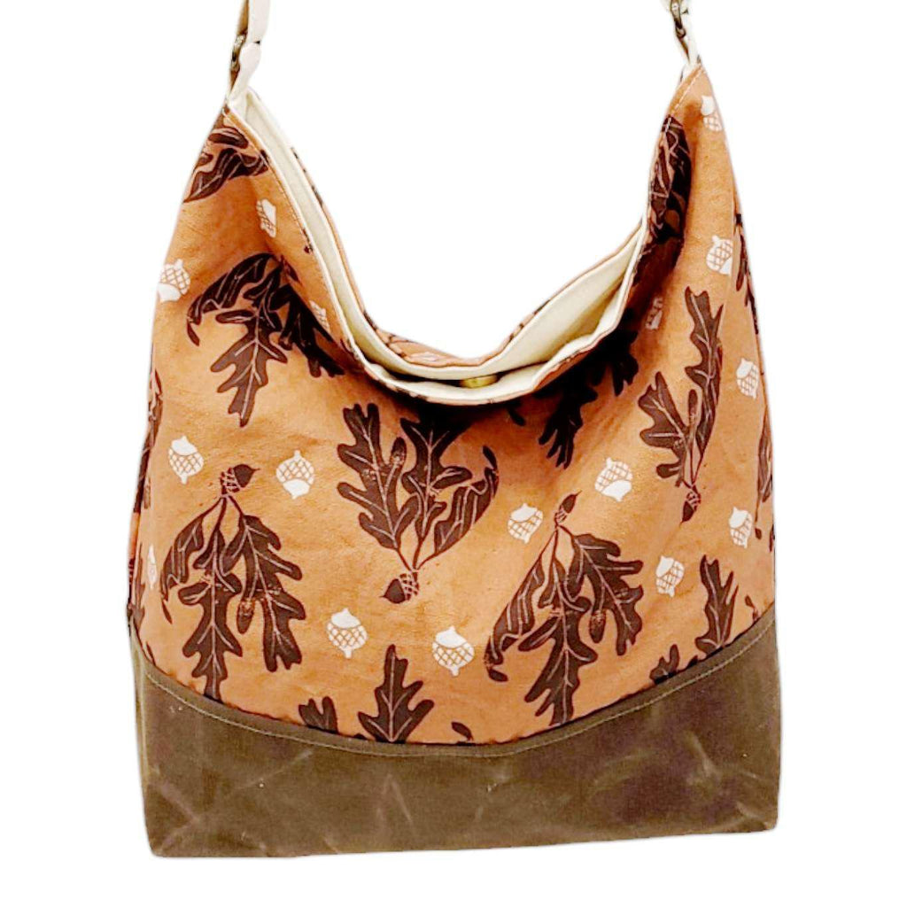 Bag - Large Cross-Body (Oak Leaf) by Emily Ruth Prints