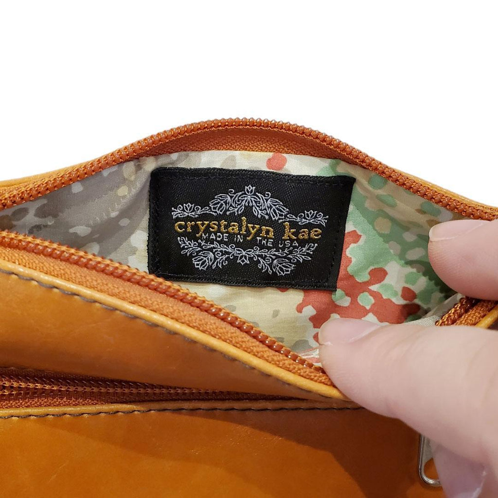 Bag - Cha Cha Tall Adjustable Small Cross Body (Butterscotch) by Crystalyn Kae