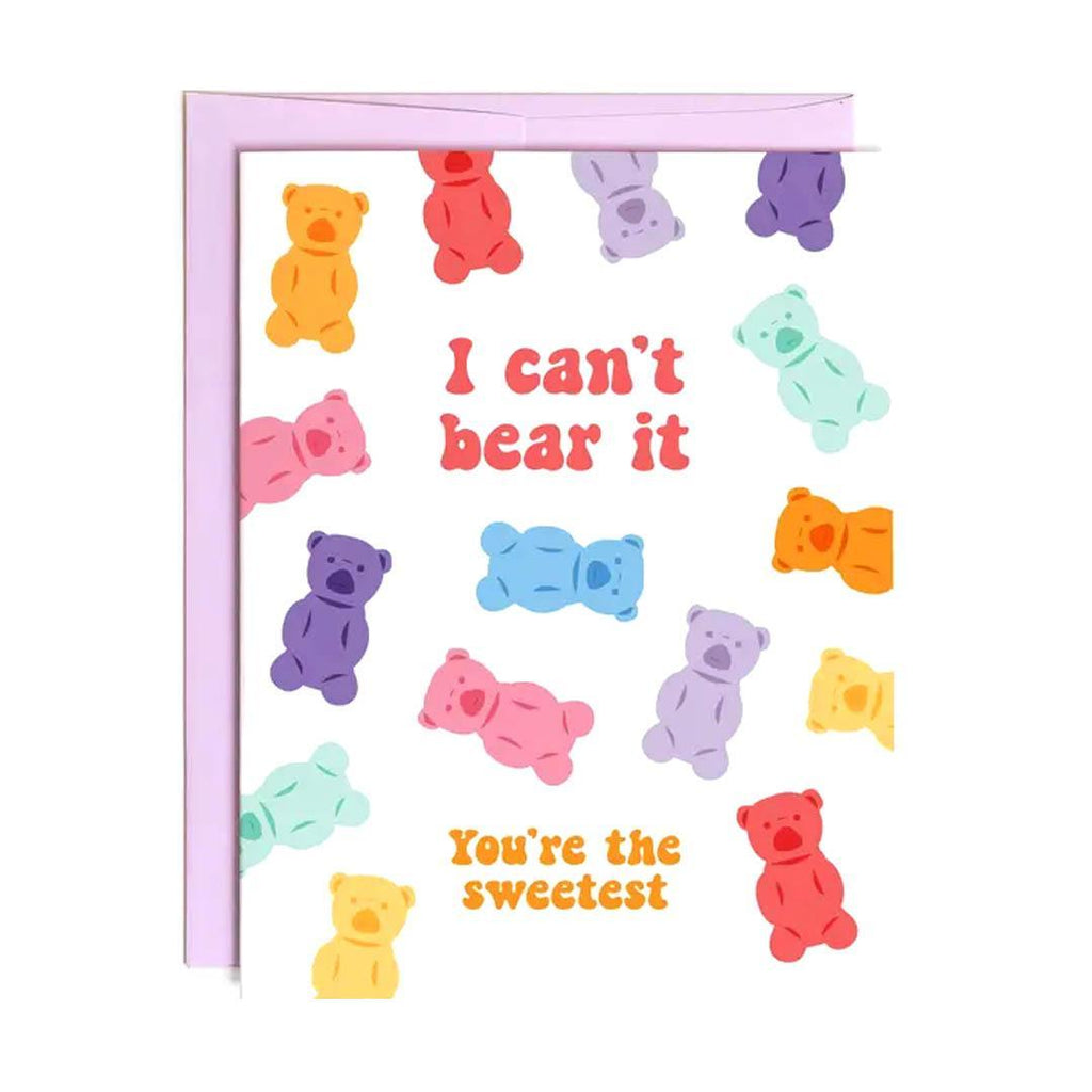 Card - Love & Friends - You're the Sweetest (Gummy Bears) by Graphic Anthology