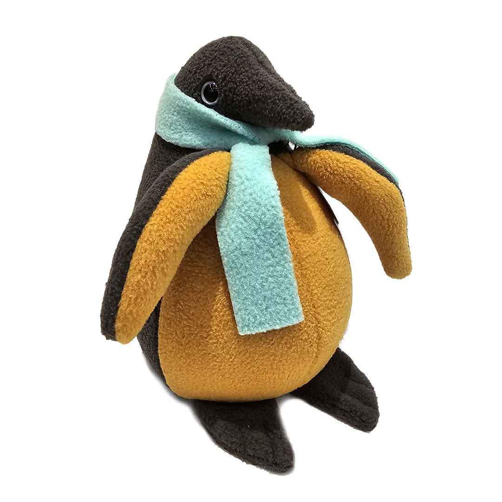 Penguin - Mustard Yellow and Gray by Mr. Sogs
