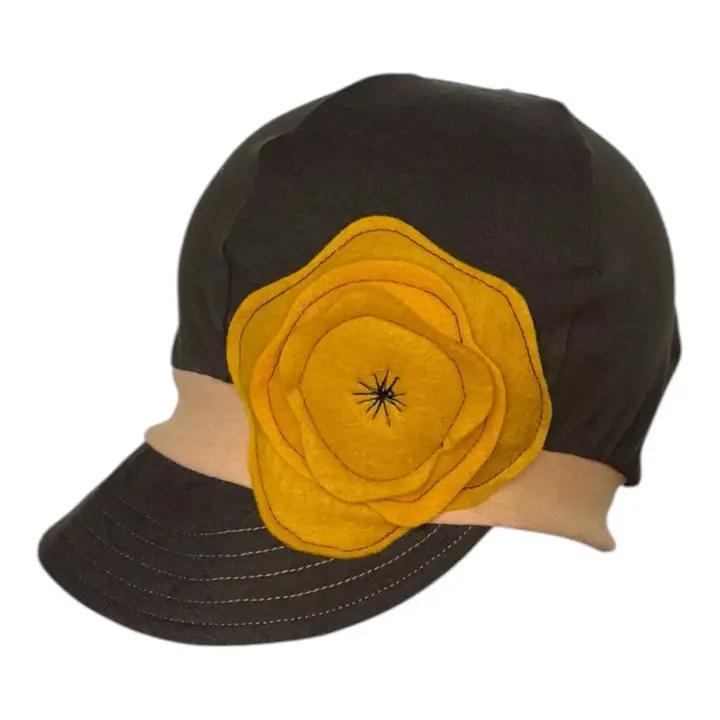 Adult Hat - Weekender Poppy (Olive) by Hats for Healing