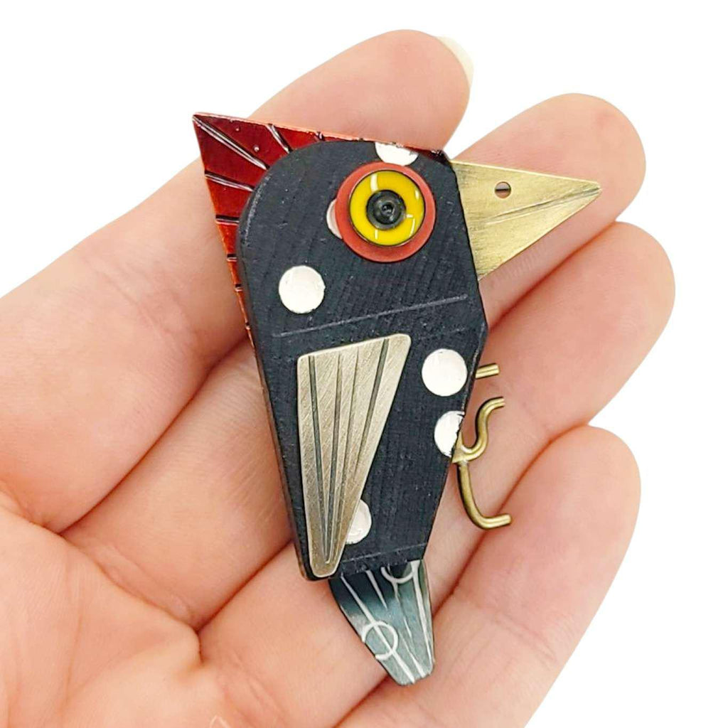 Pin - Spotted Woodpecker by Chickenscratch