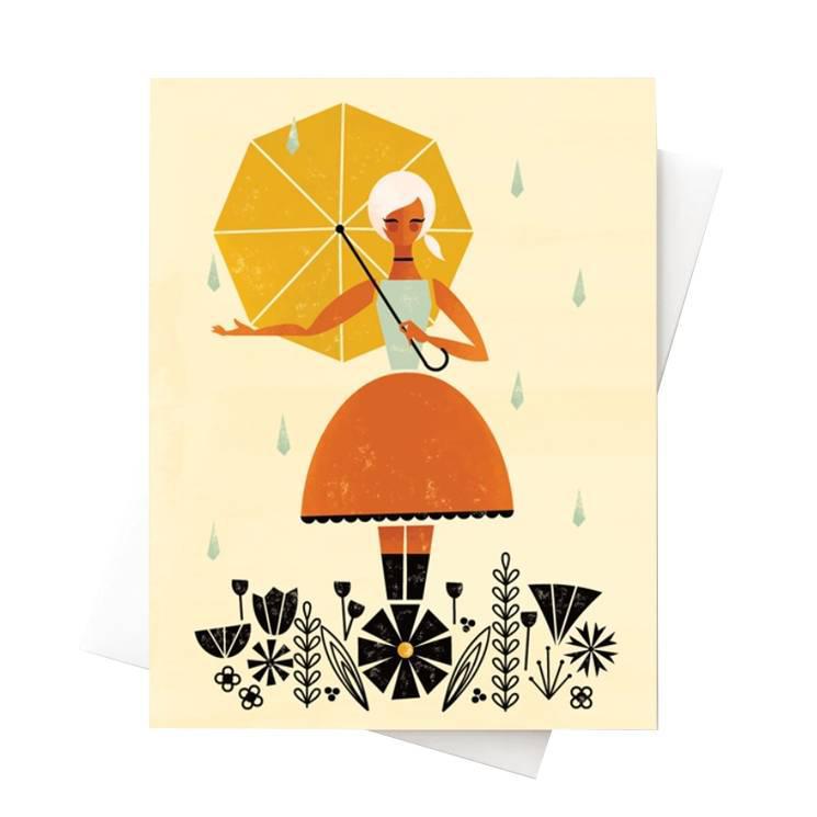 Card - All Occasion - April Showers by Amber Leaders Designs