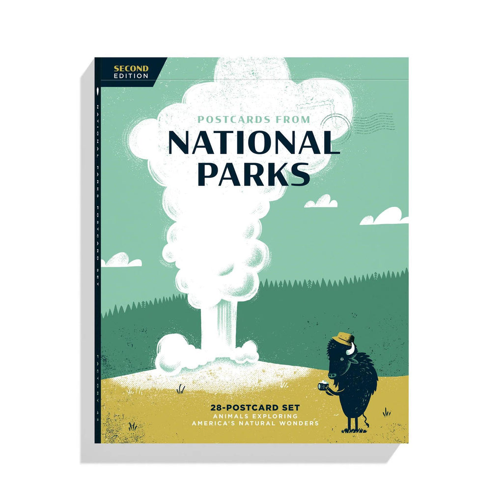 Postcards - National Park Series Second Edition (Set of 28) by Factory 43