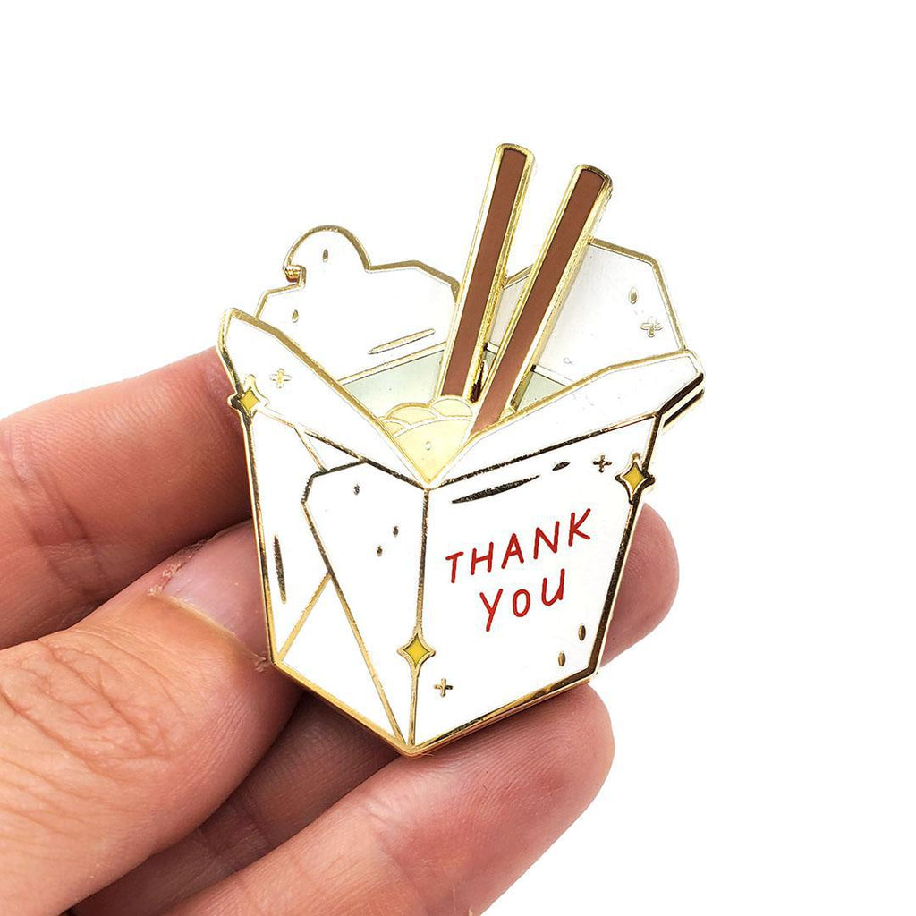 Enamel Pin - Interactive TO-GO Box by Occasionalish