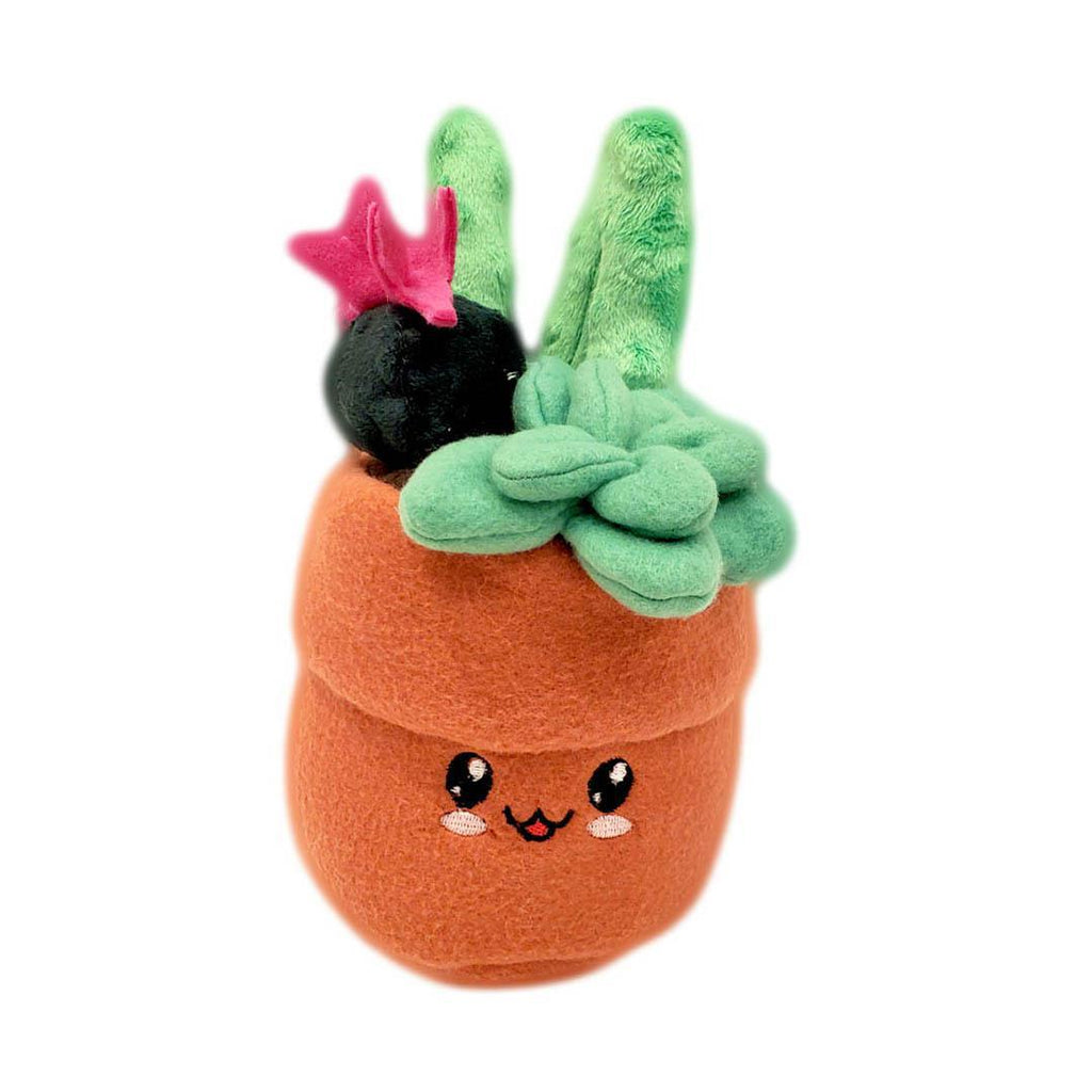 Plush- Mini Succulent Planter Plush (Assorted Expressions) by Tiny Tus