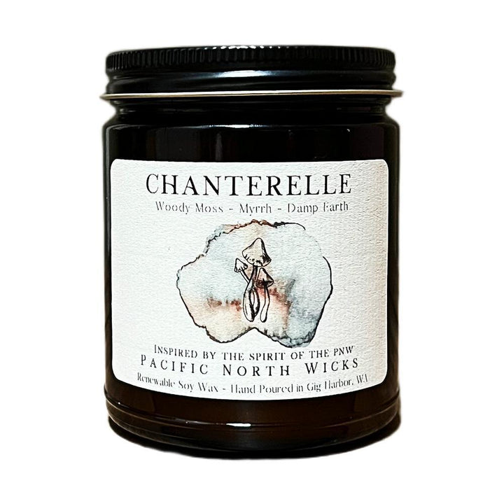 Candle 8oz - Chanterelle by Pacific North Wicks