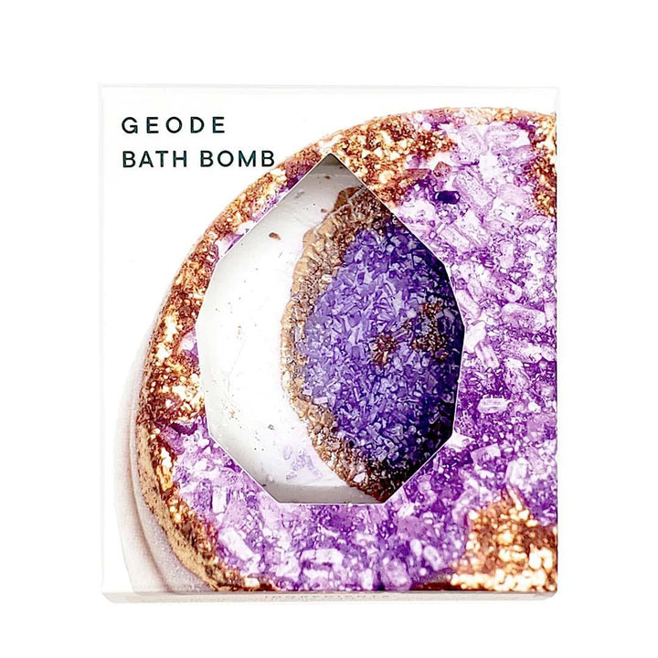 Bath Bomb - Amethyst Geode by Latika Beauty